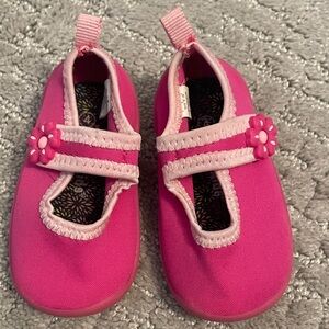 Koala Kids Pink Flower Strap Slippers
